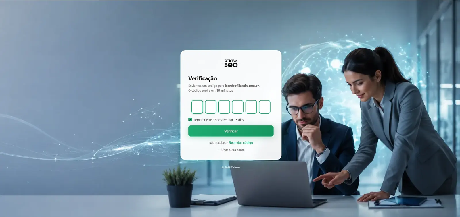 Verificação em duas etapas